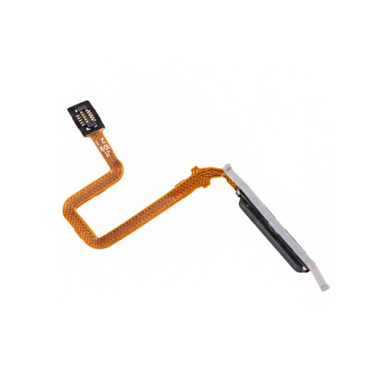 Flex Sensor de Impressão Digital Xiaomi Redmi Note 10 Pro/M2101K6G/M2101K6R Ônix Cinza